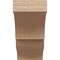 Ekena Millwork 2in. W x 4in. H x 32in. L Asheboro Woodgrain TimberThane Rafter Tail, Primed Tan RFTUR02X04X32ASHRCPR - alternate 2
